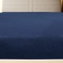Sábana bajera jersey algodón azul marino 160x200 cm de vidaXL, Sábanas - Ref: Foro24-136236, Precio: 17,87 €, Descuento: %
