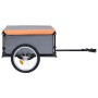 Remolque para bicicletas gris y naranja 65 kg von , Fahrradanhänger - Ref: Foro24-92591, Preis: 155,84 €, Rabatt: %