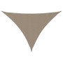 Toldo de vela triangular tela Oxford gris taupe 5x7x7 m by , Umbrellas - Ref: Foro24-135457, Price: 53,77 €, Discount: %