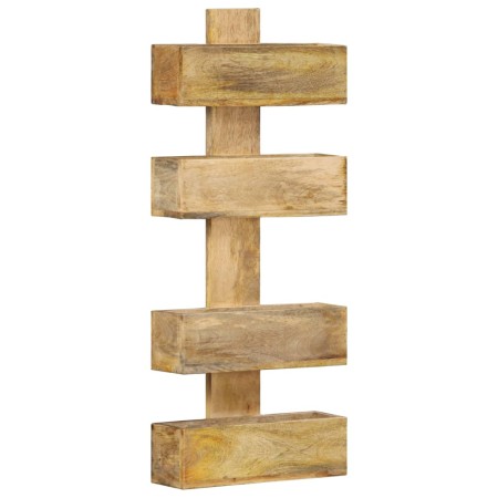 Revistero de pared madera maciza de mango 30x11x72 cm by , Bookcases and shelves - Ref: Foro24-286466, Price: 79,40 €, Discou...