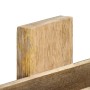 Revistero de pared madera maciza de mango 30x11x72 cm by , Bookcases and shelves - Ref: Foro24-286466, Price: 79,40 €, Discou...