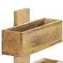 Revistero de pared madera maciza de mango 30x11x72 cm by , Bookcases and shelves - Ref: Foro24-286466, Price: 79,40 €, Discou...