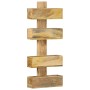 Revistero de pared madera maciza de mango 30x11x72 cm by , Bookcases and shelves - Ref: Foro24-286466, Price: 79,40 €, Discou...