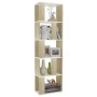 Estantería/divisor espacios blanco y roble sonoma 45x24x159 cm by , Bookcases and shelves - Ref: Foro24-800113, Price: 69,74 ...