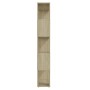 Librería separador contrachapada roble Sonoma 80x24x155 cm by , Bookcases and shelves - Ref: Foro24-809146, Price: 80,76 €, D...
