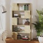 Librería separador contrachapada roble Sonoma 80x24x155 cm by , Bookcases and shelves - Ref: Foro24-809146, Price: 80,76 €, D...