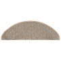 Alfombras de peldaños escalera 15 uds gris y marrón 65x21x4 cm von , Treppenmatten - Ref: Foro24-149855, Preis: 70,99 €, Raba...
