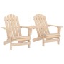Sillas de jardín Adirondack con mesita madera maciza de abeto von , Gartenstühle - Ref: Foro24-315892, Preis: 147,23 €, Rabat...
