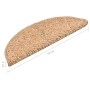 Alfombras de peldaños de escalera 15 uds dorado 56x17x3 cm by , Stair mats - Ref: Foro24-322378, Price: 82,57 €, Discount: %