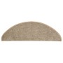 Alfombrilla autoadhesiva escalera 15 uds beige oscuro 65x21x4cm by , Stair mats - Ref: Foro24-326902, Price: 115,63 €, Discou...