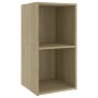 Muebles de salón de pared 2 pzas madera ingeniería roble Sonoma by , TV Furniture - Ref: Foro24-3079901, Price: 63,42 €, Disc...