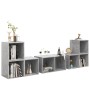 Muebles de salón 6 piezas madera de ingeniería gris hormigón von , TV-Möbel - Ref: Foro24-3080055, Preis: 128,15 €, Rabatt: -5%%