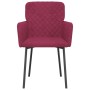 Sillas de comedor 2 unidades terciopelo rojo tinto von , Essstühle - Ref: Foro24-344784, Preis: 118,16 €, Rabatt: %