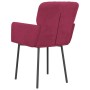 Sillas de comedor 2 unidades terciopelo rojo tinto von , Essstühle - Ref: Foro24-344784, Preis: 118,16 €, Rabatt: %