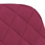 Sillas de comedor 2 unidades terciopelo rojo tinto von , Essstühle - Ref: Foro24-344784, Preis: 118,16 €, Rabatt: %