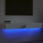 Muebles de TV con luces LED 2 unidades blanco 60x35x15,5 cm von , TV-Möbel - Ref: Foro24-842887, Preis: 78,81 €, Rabatt: %