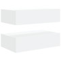 Muebles de TV con luces LED 2 unidades blanco 60x35x15,5 cm von , TV-Möbel - Ref: Foro24-842887, Preis: 78,81 €, Rabatt: %