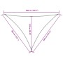 Toldo de vela triangular tela Oxford terracota 3x4x5 m von , Sonnenschirme - Ref: Foro24-135393, Preis: 31,91 €, Rabatt: %