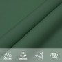 Toldo de vela triangular tela Oxford verde oscuro 3x4x4 m von , Sonnenschirme - Ref: Foro24-135504, Preis: 24,55 €, Rabatt: %