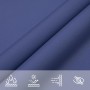 Toldo de vela rectangular tela Oxford azul 2x4,5 m by , Umbrellas - Ref: Foro24-135533, Price: 33,86 €, Discount: %
