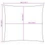 Toldo de vela rectangular tela Oxford amarillo 2,5x3 m | Foro24.es | Tu tienda online para hogar, jardín y más Foro24.es