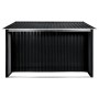Cobertizo jardín puertas correderas acero gris 329,5x312x178 cm by , Sheds - Ref: Foro24-144024, Price: 1,00 €, Discount: %