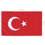 Bandera de Turquía 90x150 cm von , Fahnen und Windsäcke - Ref: Foro24-146068, Preis: 12,17 €, Rabatt: -5%%
