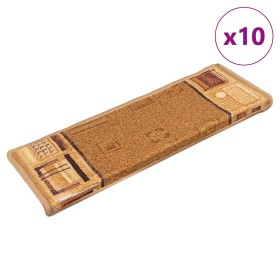 Alfombrillas de escalera autoadhesivas 10 uds