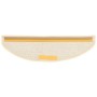 Alfombras de peldaño escalera 15 uds blanco y marrón 65x21x4 cm von , Treppenmatten - Ref: Foro24-149860, Preis: 65,06 €, Rab...