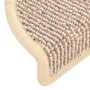 Alfombras de peldaño escalera 15 uds blanco y marrón 65x21x4 cm von , Treppenmatten - Ref: Foro24-149860, Preis: 65,06 €, Rab...