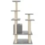 Cat scratching post with light gray sisal posts 110 cm by vidaXL, Cat furniture - Ref: Foro24-171480, Price: 54,58 €, Discoun...
