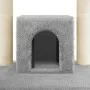 Cat scratching post with light gray sisal posts 110 cm by vidaXL, Cat furniture - Ref: Foro24-171480, Price: 54,58 €, Discoun...