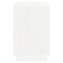 Mueble zapatero de madera maciza de pino blanco 110x34x52 cm by , Shoe racks and shoe organizers - Ref: Foro24-814445, Price:...