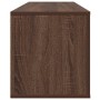 Mueble zapatero pared contrachapada marrón roble 100x35x38 cm by , Shoe racks and shoe organizers - Ref: Foro24-821027, Price...