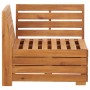 Sofá seccional esquina 1 pza con cojines madera maciza acacia by , Modular outdoor sofas - Ref: Foro24-46689, Price: 194,54 €...