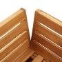 Sofá seccional esquina 1 pza con cojines madera maciza acacia by , Modular outdoor sofas - Ref: Foro24-46689, Price: 194,54 €...