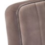 Sillón voladizo cuero auténtico marrón envejecido by , Armchairs - Ref: Foro24-321857, Price: 232,10 €, Discount: %