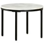 Mesa de centro mármol macizo auténtico blanco y negro Ø50 cm von , Couchtisch - Ref: Foro24-286411, Preis: 95,30 €, Rabatt: -5%%