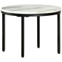 Mesa de centro mármol macizo auténtico blanco y negro Ø50 cm von , Couchtisch - Ref: Foro24-286411, Preis: 95,30 €, Rabatt: -5%%
