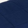 Manta con peso tela azul 120x180 cm 5 kg by , Blankets - Ref: Foro24-350734, Price: 57,15 €, Discount: -5%%