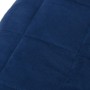 Manta con peso tela azul 235x290 cm 15 kg de , Mantas - Ref: Foro24-350805, Precio: 97,22 €, Descuento: -5%%