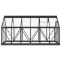 Invernadero de vidrio gris antracita aluminio 155x298x191 cm von , Gewächshäuser - Ref: Foro24-3082335, Preis: 765,76 €, Raba...