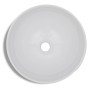Lavabo de baño con grifo mezclador cerámica redondo blanco de , Lavabos - Ref: Foro24-275494, Precio: 85,01 €