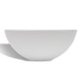 Lavabo de baño con grifo mezclador cerámica redondo blanco by , Sinks - Ref: Foro24-275494, Price: 88,74 €, Discount: %
