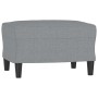 Juego de sofás con cojines 4 piezas tela gris claro by , Sofas - Ref: Foro24-3201794, Price: 678,17 €, Discount: %