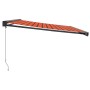 Toldo retráctil aluminio y tela naranja y marrón 4,5x3 m von , Markisen - Ref: Foro24-3154569, Preis: 599,86 €, Rabatt: -5%%