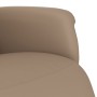 Sillón reclinable con reposapiés cuero sintético capuchino | Foro24.es | Tu tienda online para hogar, jardín y más Foro24.es