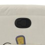 Sillón de masaje reclinable de terciopelo crema by , Armchairs - Ref: Foro24-373520, Price: 265,22 €, Discount: %