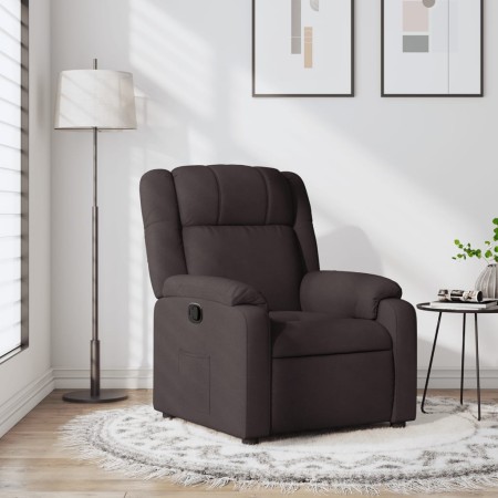 Sillón reclinable de tela marrón oscuro von , Sessel - Ref: Foro24-373541, Preis: 224,94 €, Rabatt: -5%%