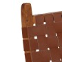 Silla de relax plegable cuero auténtico marrón von , Klapphocker und Stühle - Ref: Foro24-356376, Preis: 172,38 €, Rabatt: %